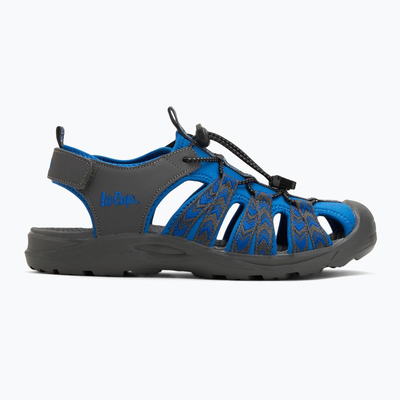 Lee Cooper women's sandals LCW-25-03-3401LA royal blue/grey 2