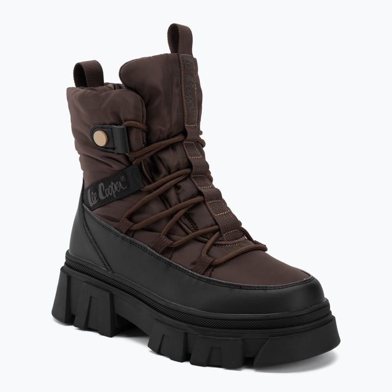 Women's snow boots Lee Cooper LCJ-26-01-4631LA brown