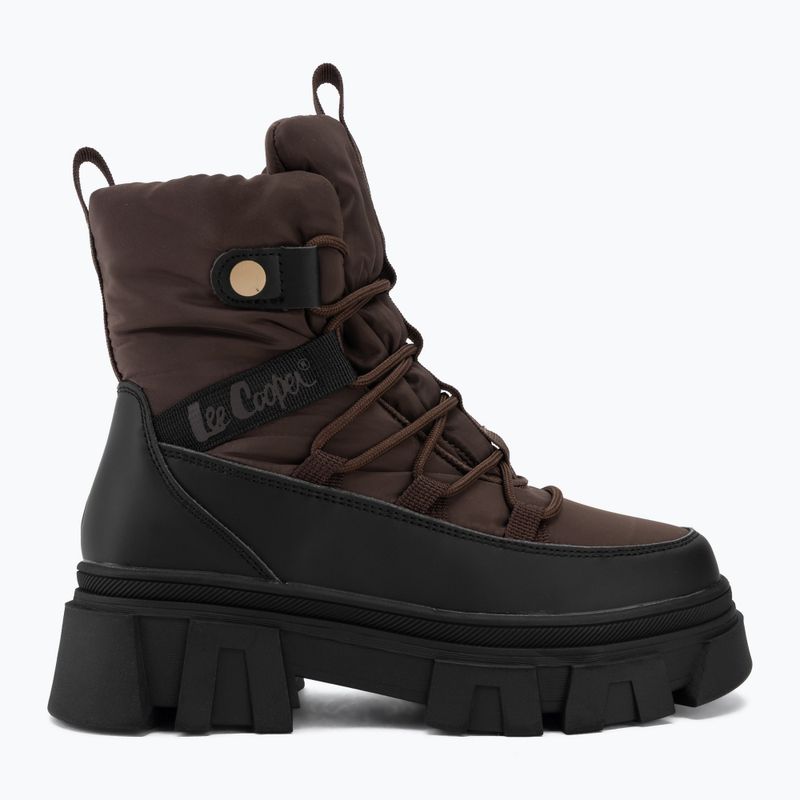 Women's snow boots Lee Cooper LCJ-26-01-4631LA brown 2