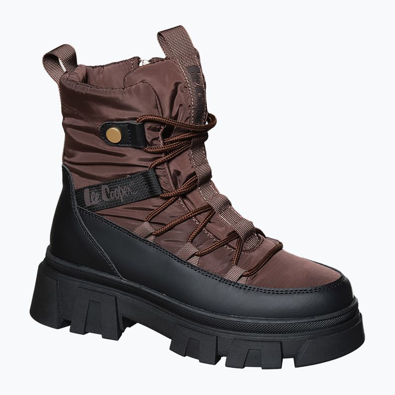 Women's snow boots Lee Cooper LCJ-26-01-4631LA brown