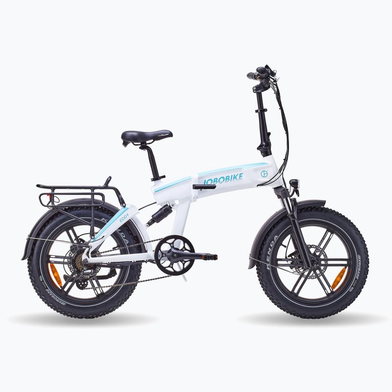 JOBObicycle Eddy 48V 14Ah 672Wh electric bicycle white