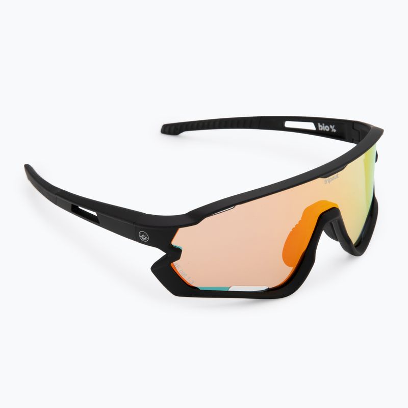 Tripout Force black/smart red photochromic sunglasses