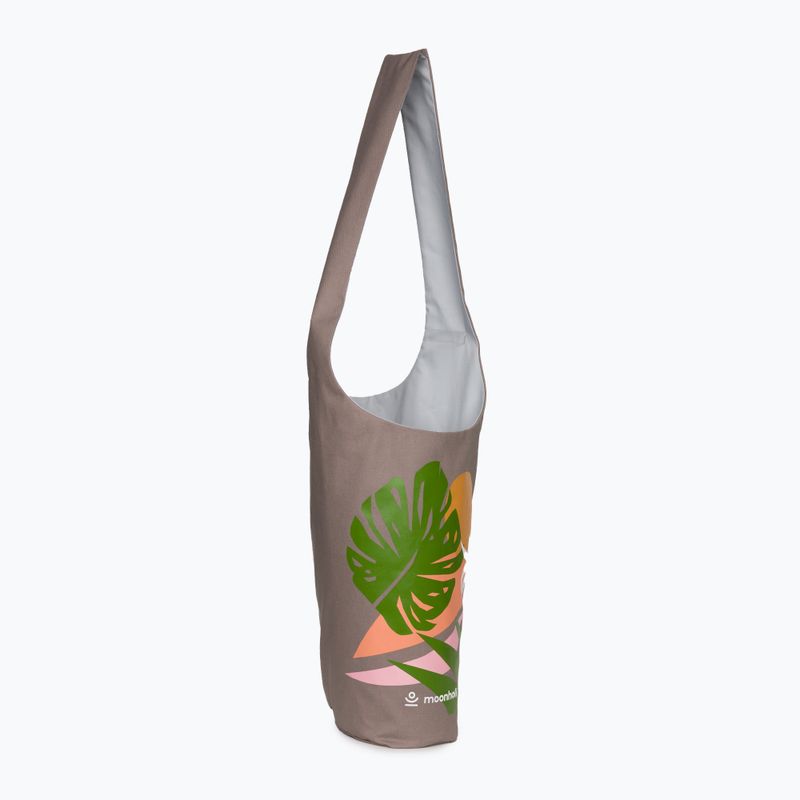 Moonholi yoga mat bag Tropicana grey SKU-231 3