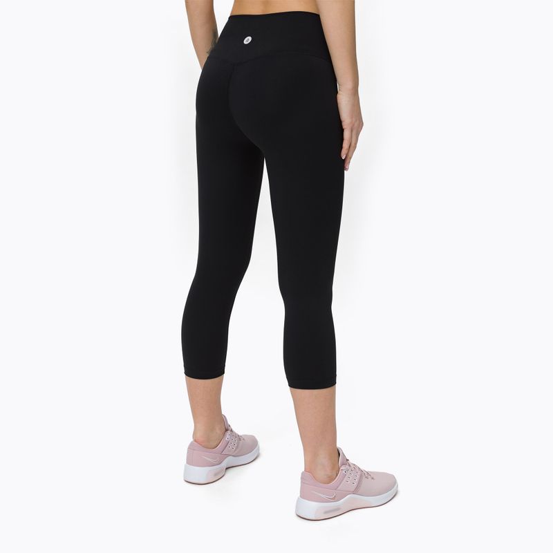 Women's yoga leggings Moonholi Yoggings 7/8 black 236 3