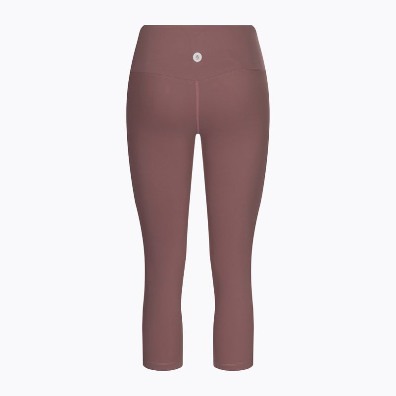 Women's yoga leggings Moonholi Yoggings 7/8 pink 234 2