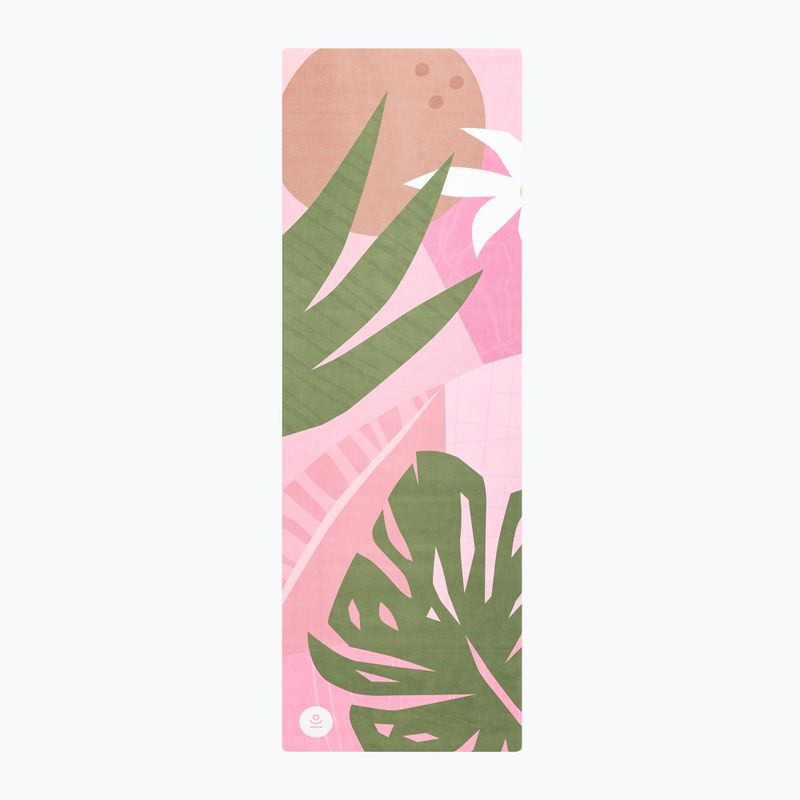 Moonhola TROPICANA TRAVEL yoga mat 1.5 mm pink SKU-120 2