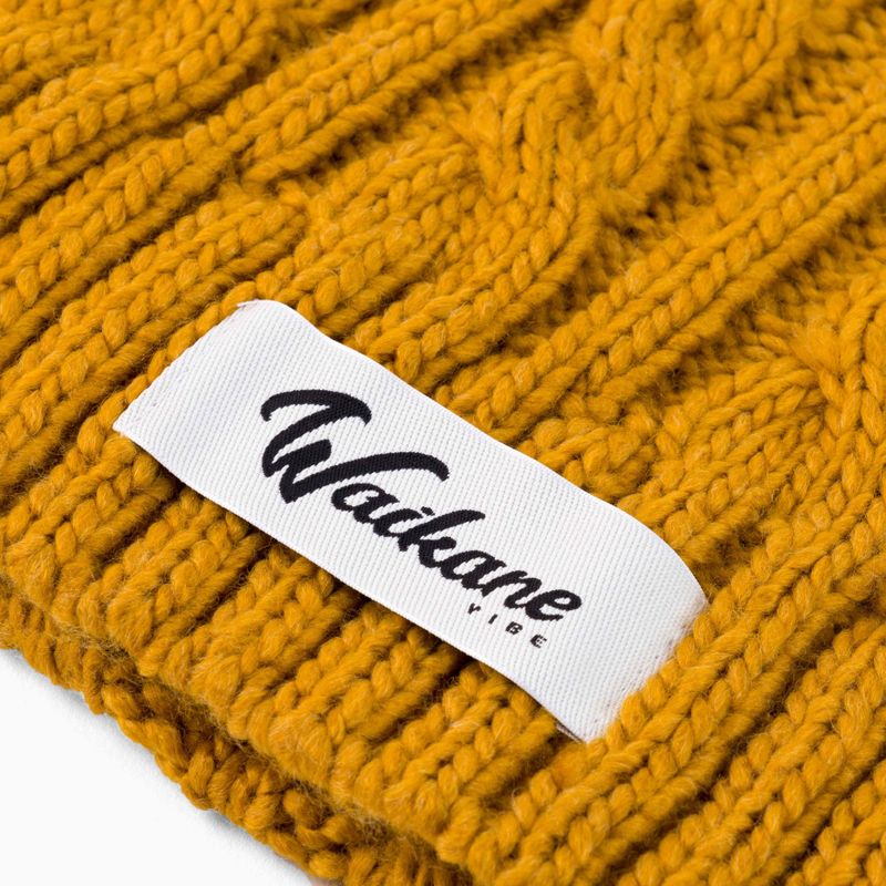 Waikane Vibe women's scarf brown SZ-Mustard 2