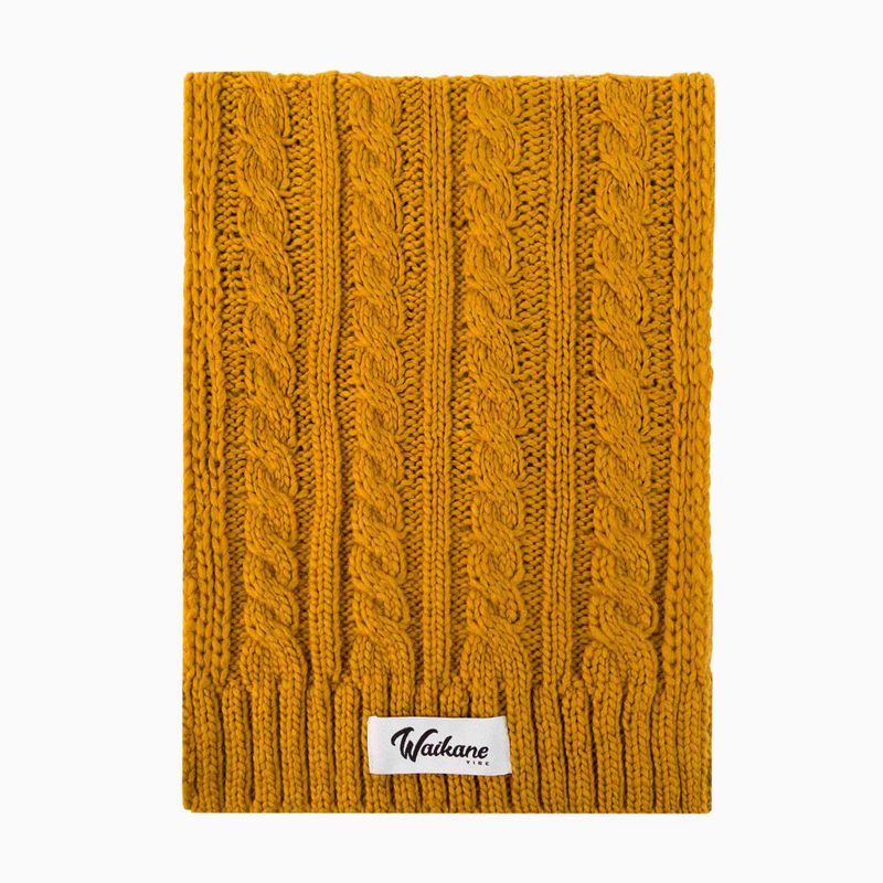 Waikane Vibe women's scarf brown SZ-Mustard 3