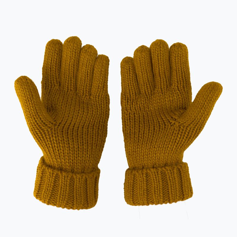 Women's trekking gloves Waikane Vibe Mustard brown 2