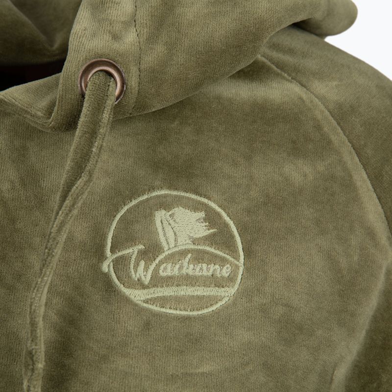 Waikane Vibe Olive green women's sweatshirt 4