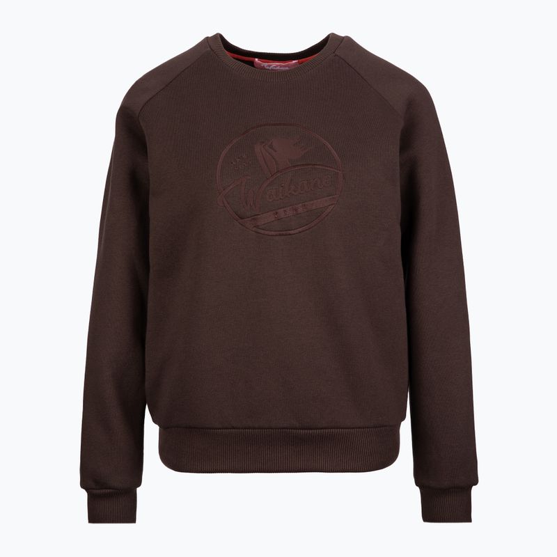 Waikane Vibe women's sweatshirt Choco brown