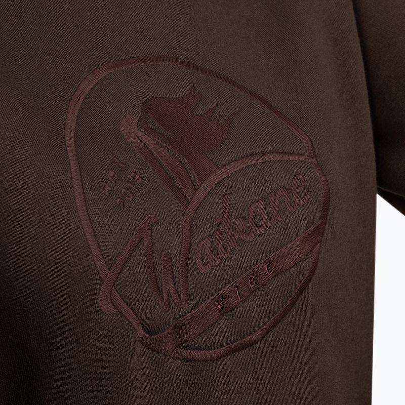 Waikane Vibe women's sweatshirt Choco brown 3