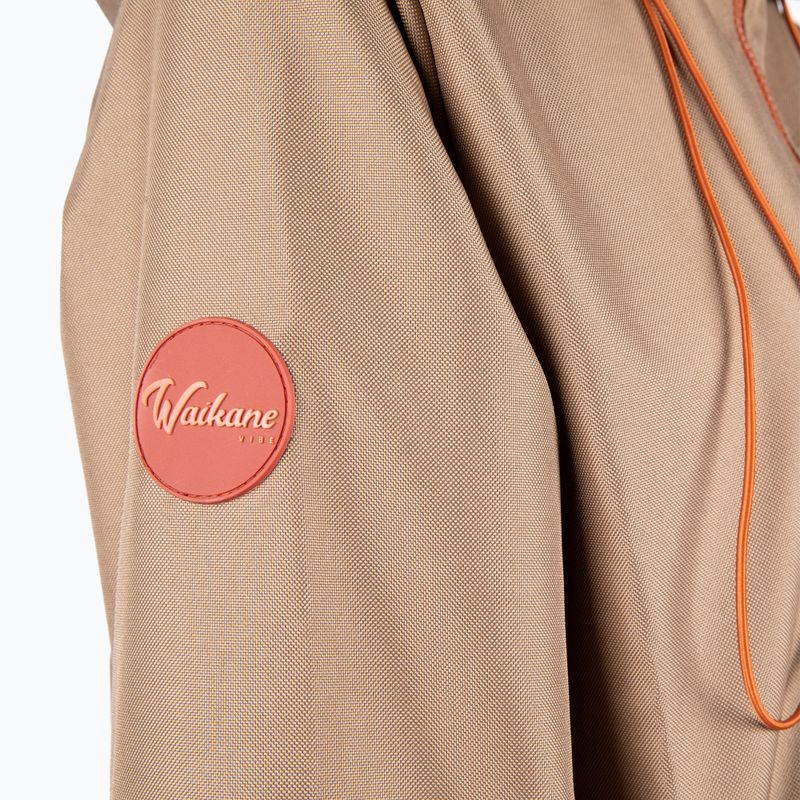 Waikane Vibe Wild women's rain jacket beige 3