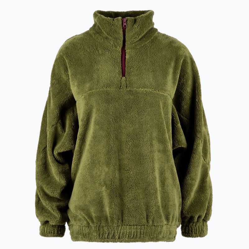 Waikane Vibe Moss women's sweatshirt green
