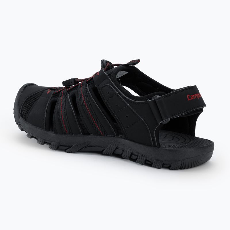Men's CampuS Carlit black/red trekking sandals 3