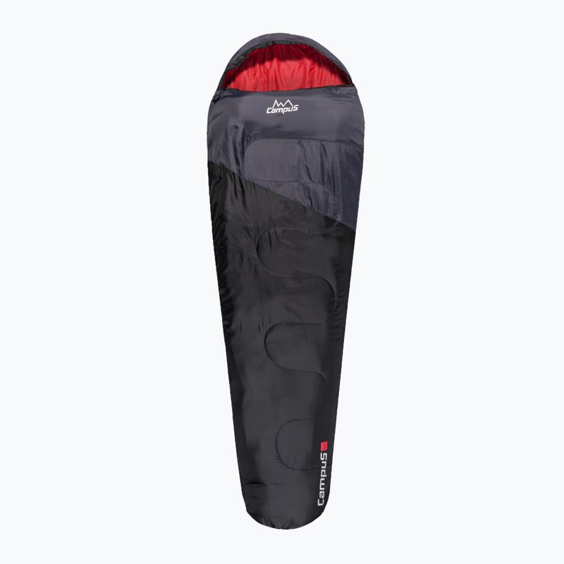 CampuS Kjerag 250 sleeping bag black/red CUP702123200