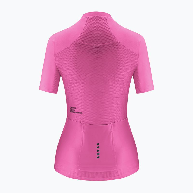 Women's cycling jersey Quest Superfly pink 2