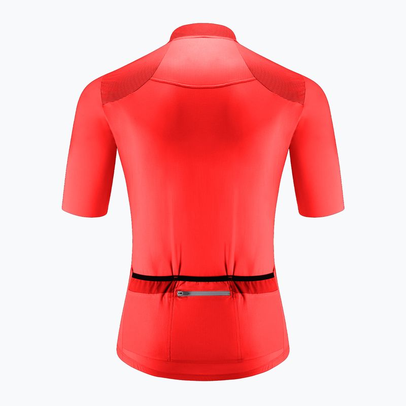 Men's cycling jersey Quest Adventure red 2