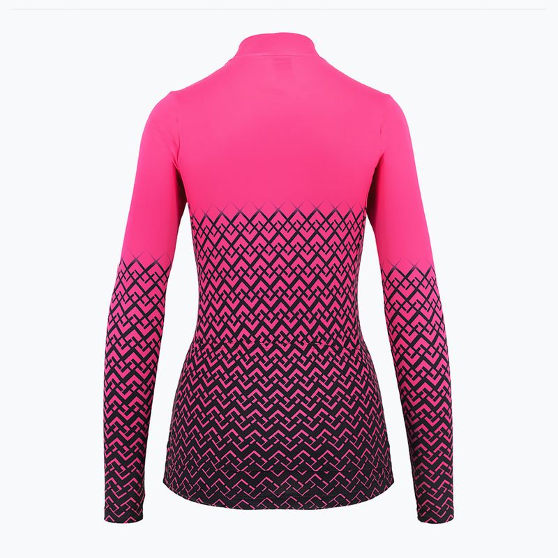 Women's cycling sweatshirt Quest Limone magenta 4