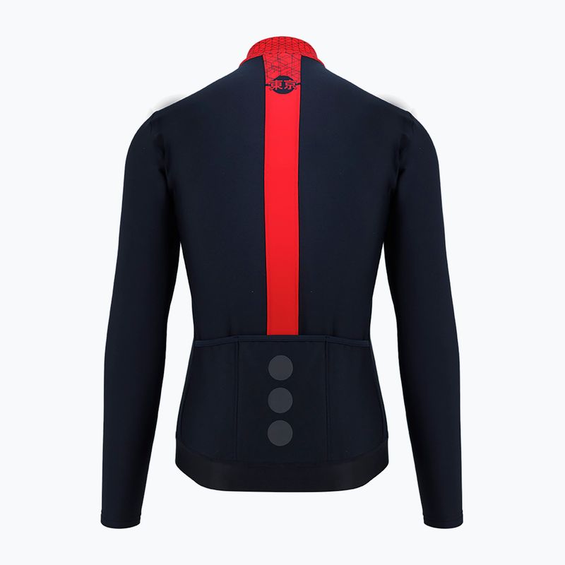 Quest Tokyo red-black men's cycling sweatshirt S21/BLUZA-TOKYO-RED-MAN 2