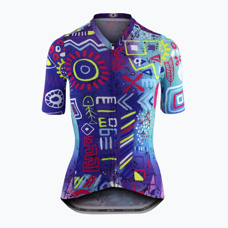 Women's cycling jersey Quest Aztec