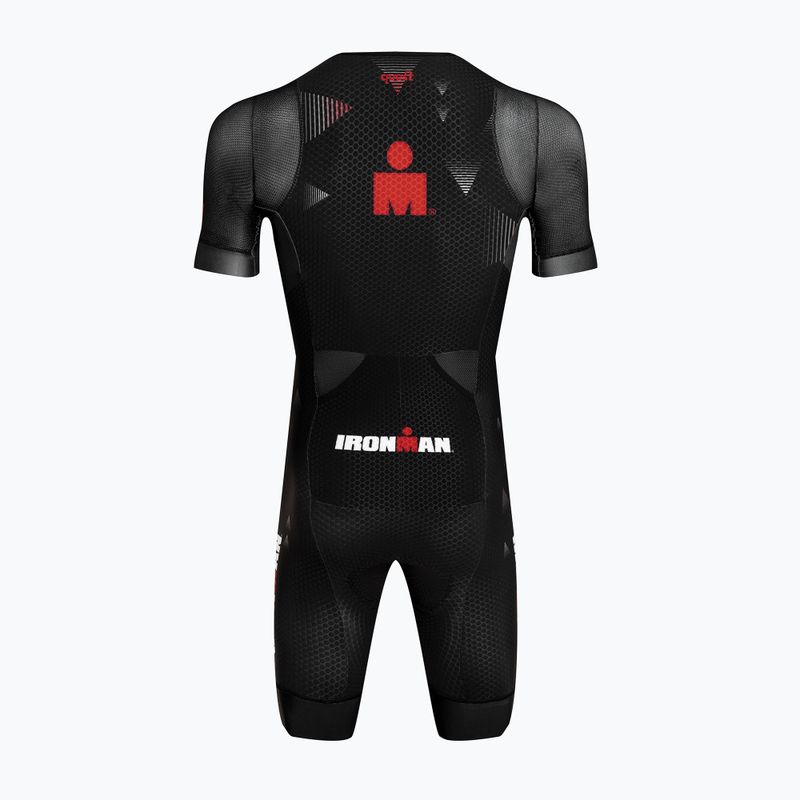 Quest The Fastest GVT Iron Man black men's triathlon suit 2