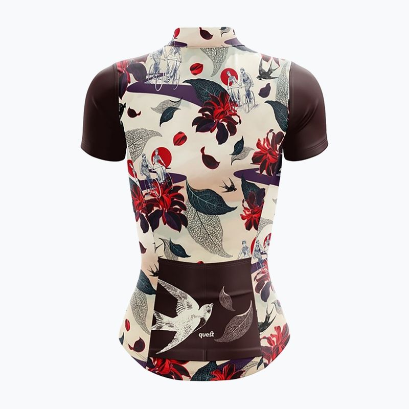 Women's cycling jersey Quest Retro Bike 2