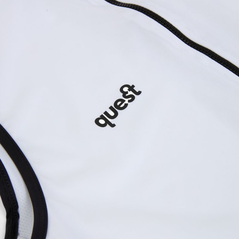 Men's cycling vest Quest Summer white 3