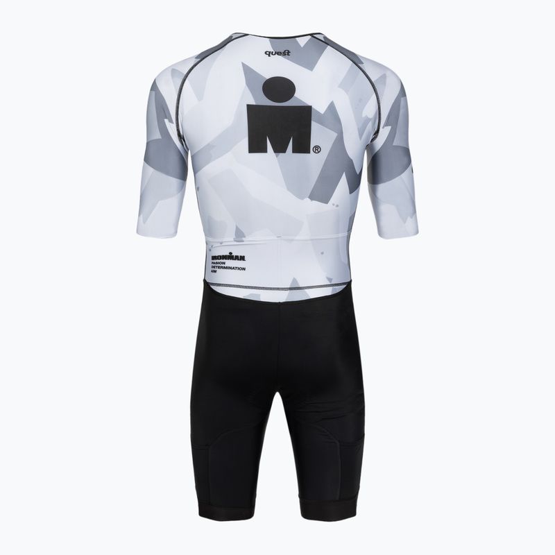 Men's triathlon suit Quest IRONMAN® shadow 2
