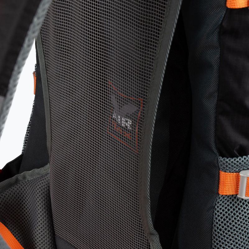 BERGSON Tunnebo 35 l hiking backpack black/orange 14
