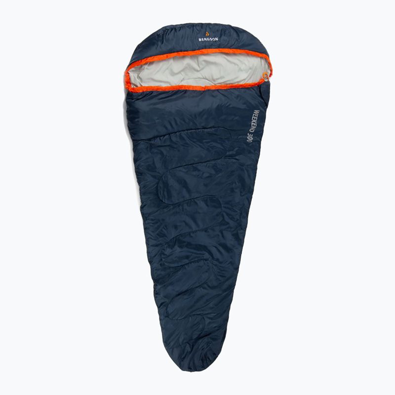 BERGSON Weekend 300 dark denim sleeping bag