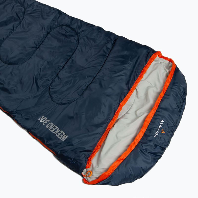 BERGSON Weekend 300 dark denim sleeping bag 2