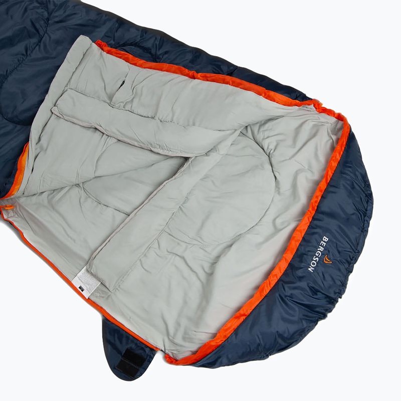 BERGSON Weekend 300 dark denim sleeping bag 3