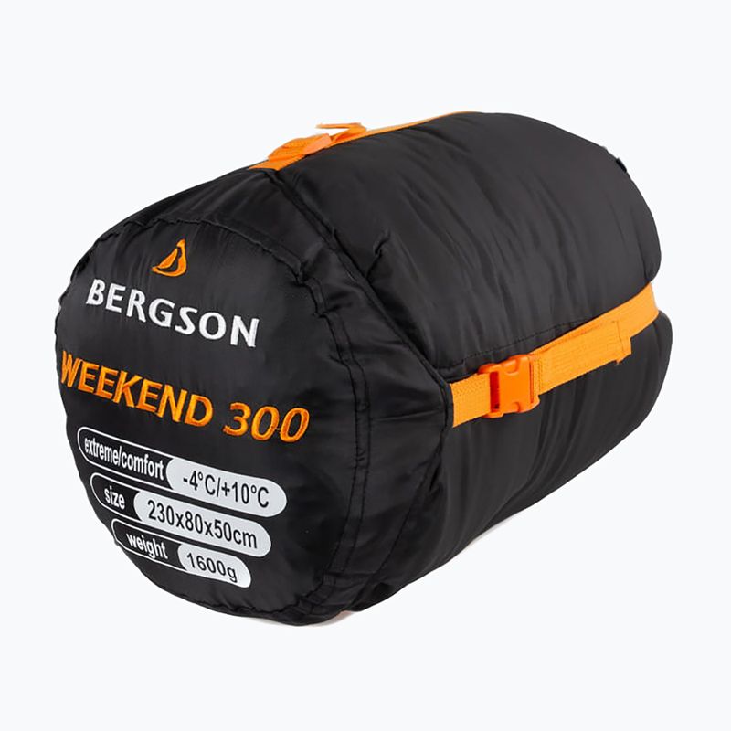 BERGSON Weekend 300 dark denim sleeping bag 9