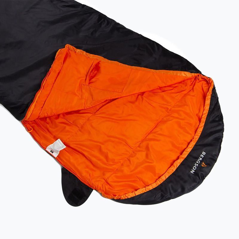 BERGSON Superpack II sleeping bag black 3