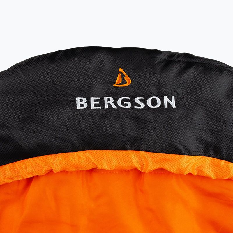 BERGSON Superpack II sleeping bag black 5