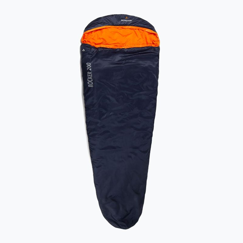 BERGSON Rocker 200 asphalt/navy sleeping bag