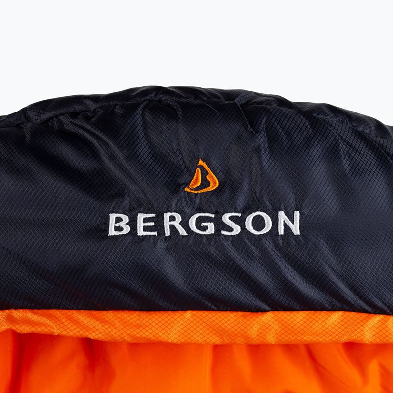 BERGSON Rocker 300 asphalt/navy sleeping bag 4