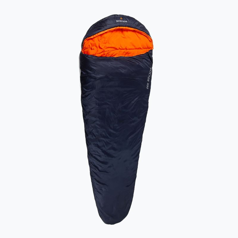BERGSON Rocker 400 asphalt/navy sleeping bag