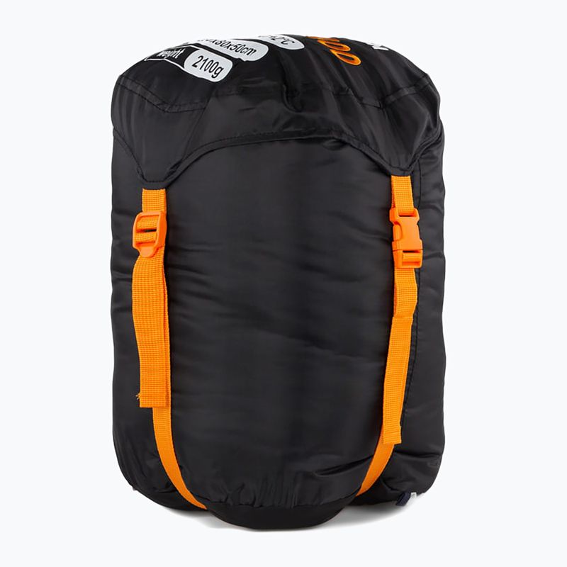 BERGSON Rocker 400 asphalt/navy sleeping bag 10