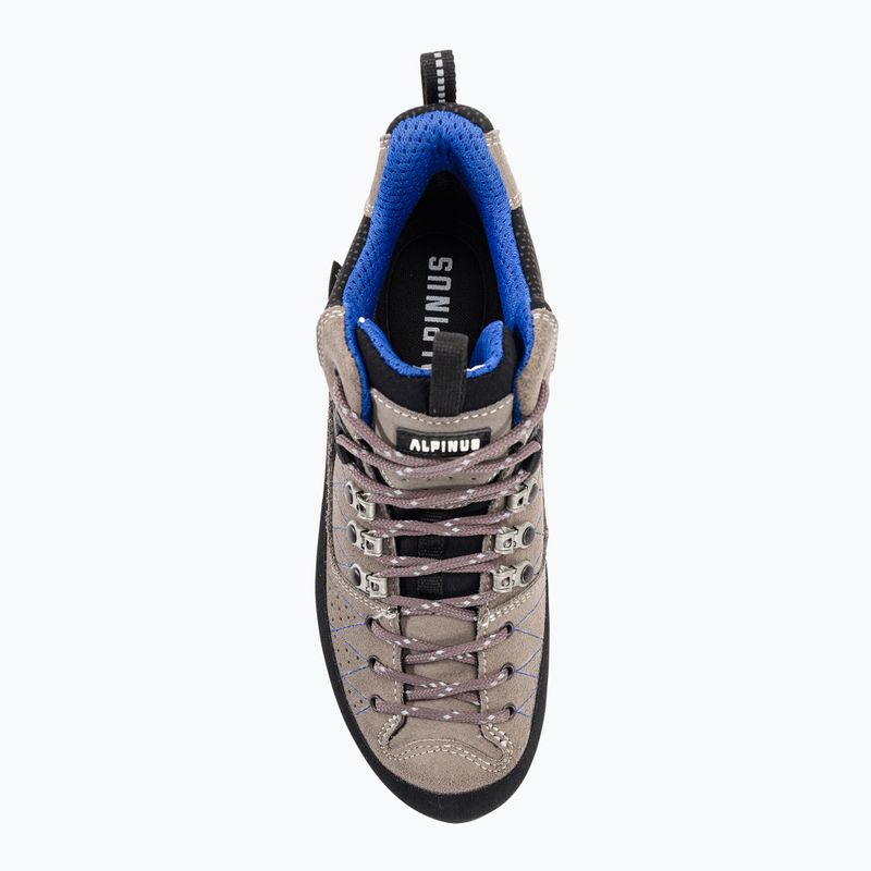Women's trekking boots Alpinus The Ridge Mid Pro anthracite/blue 6