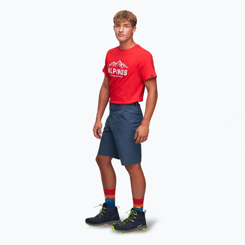 Alpinus Ferrera men's trekking shorts navy blue 2