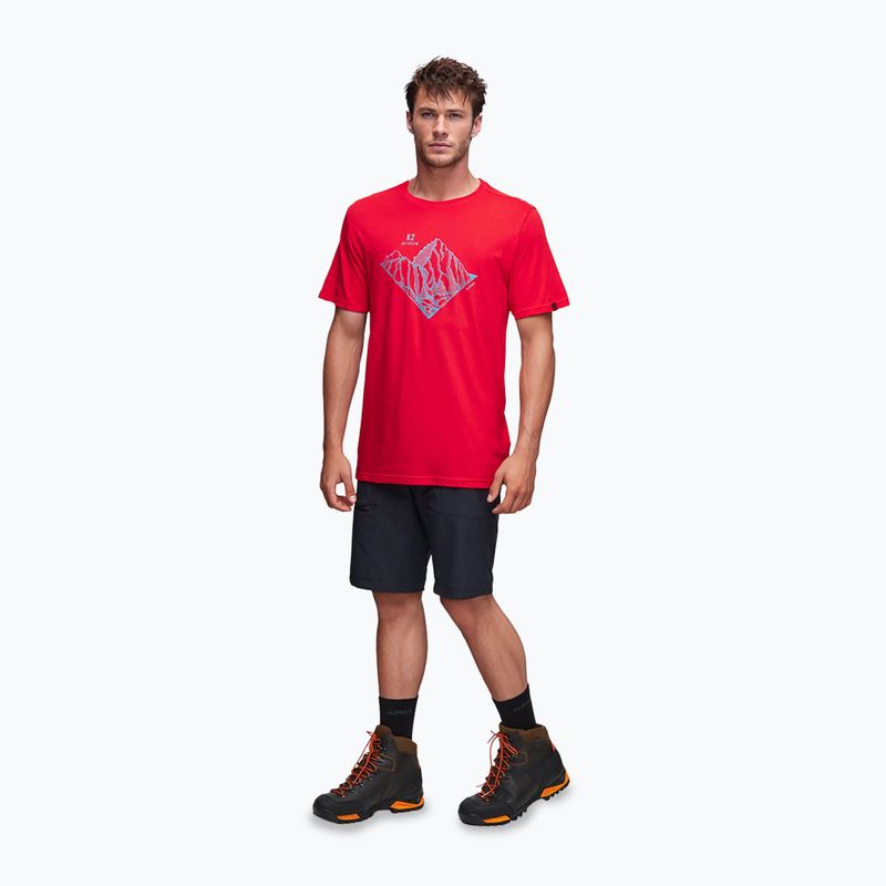 Alpinus Skilbrum men's t-shirt red 2