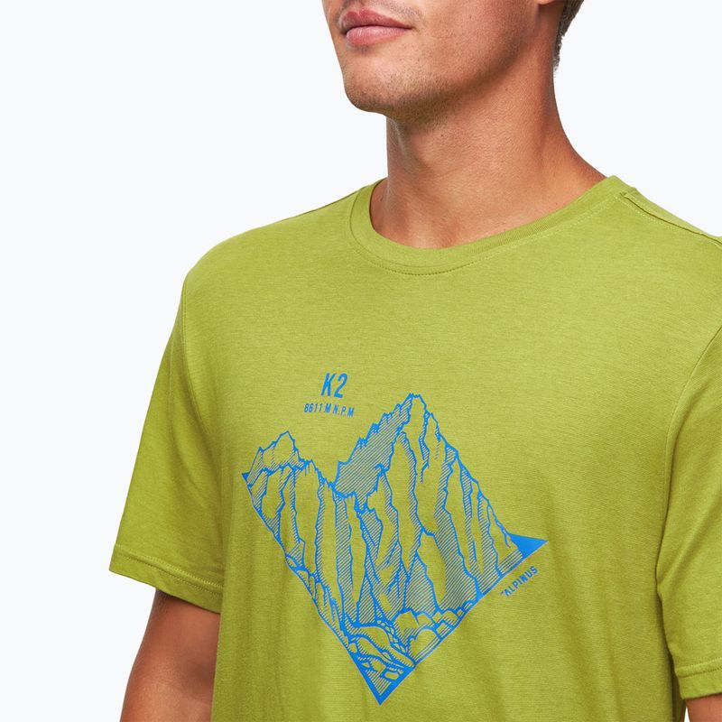 Alpinus Skilbrum men's t-shirt olive 4