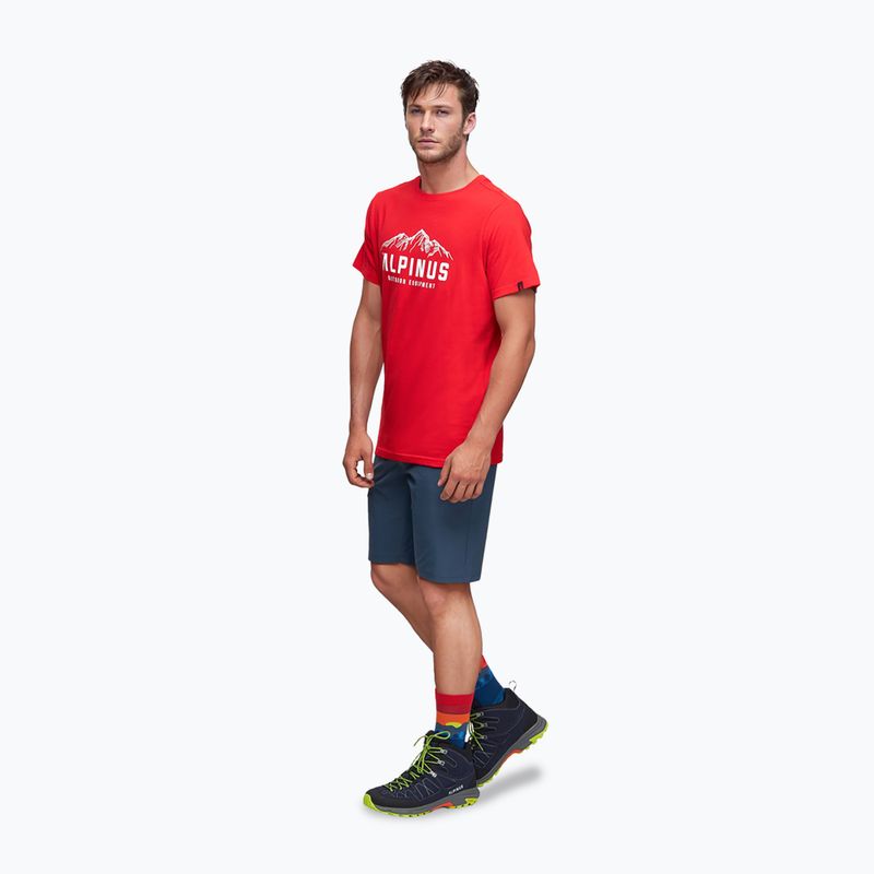 Alpinus Mountains men's t-shirt red 2