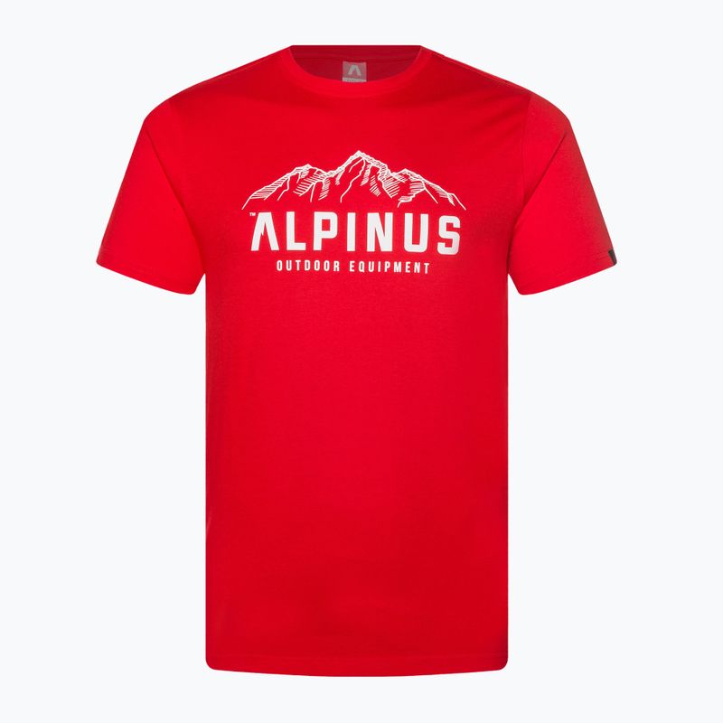 Alpinus Mountains men's t-shirt red 6