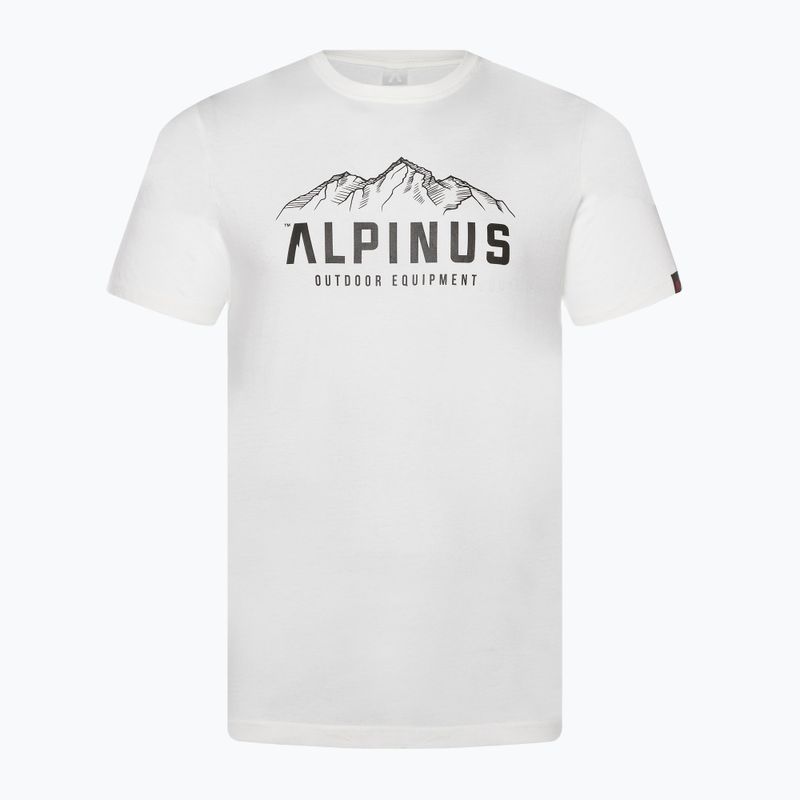 Alpinus Mountains men's t-shirt white 6