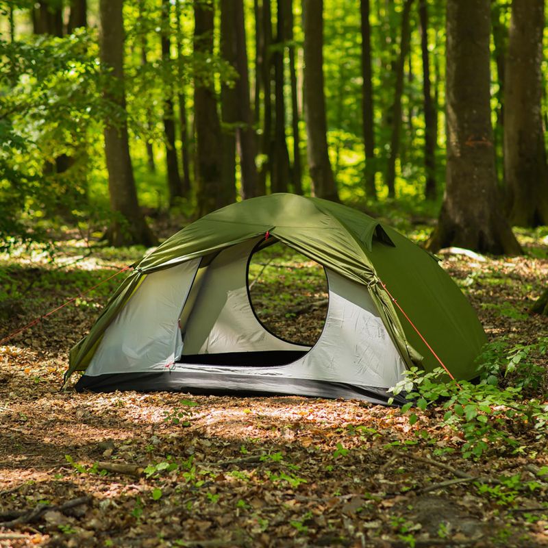 Trekking 2-person tent Alpinus Velebit 2 ALU green 13