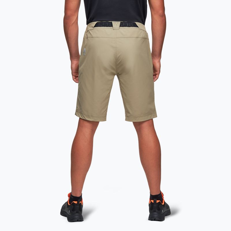 Men's trekking shorts Alpinus Terminio olive 3