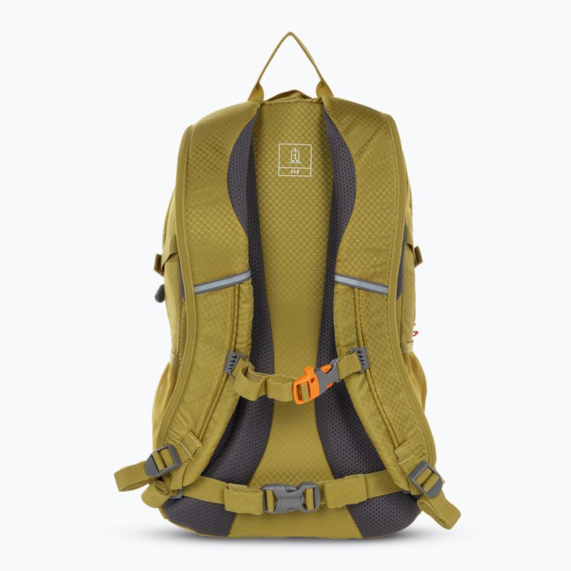 Alpinus Teide 24 l hiking backpack lime green 3